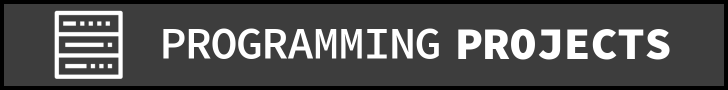 Programming Projects Programming Projects