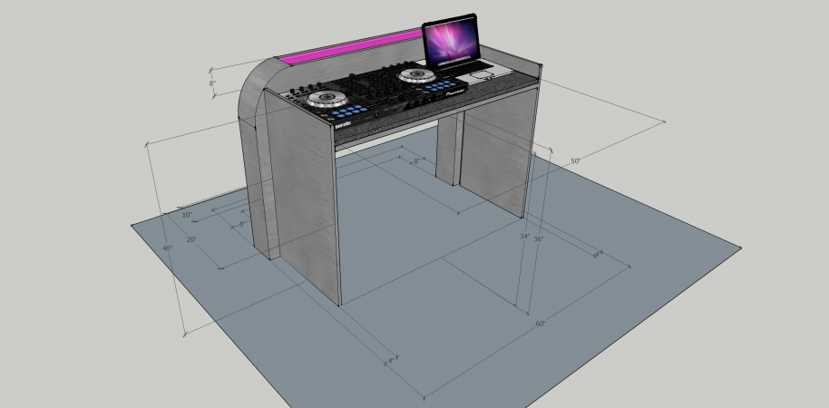 Illuminated DJ Table #208<br>2,436 x 1,200<br>Published 9 years ago