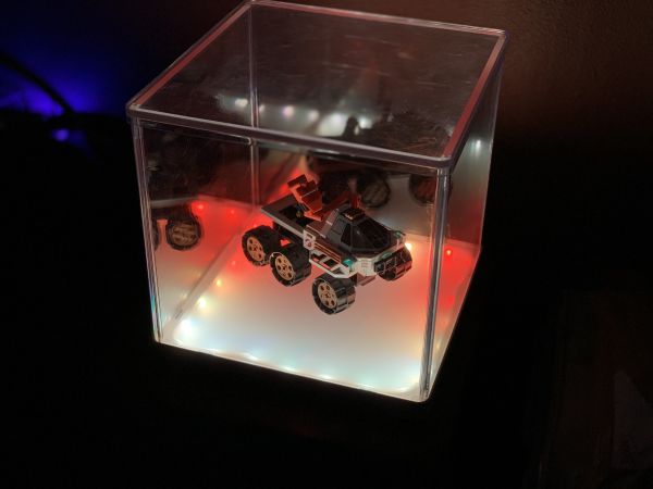 Lit Display Case - Illuminated Bluetooth Display Case Lit Display Case